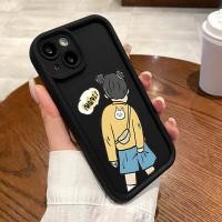 ราคา เหมาะสำหรับ OPPO A31 2020 A32 A33 2020 A36 A38 A3s กรณีโทรศัพท์มือถือกันกระแทกเคส Simple Funny Boy (25136951645)