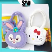 ราคา SAO - T6383 กระเป๋าขนนุ่มผู้หญิง / ความจุขนาดใหญ่กระเป๋า Tote ตัวละครน่ารัก / กระเป๋าสะพายมีซิป (24847479500)