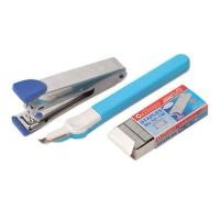 ราคา ตราม้า เครื่องเย็บกระดาษ + ลวดเย็บ + ที่ถอนลวด เบอร์10 (2ชุด) ที่เย็บกระดาษ (26935065864)