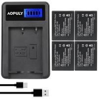 ราคา 4Pcs 1200mAh NP-W126 NP W126 NPW126 Batteries + LCD USB Charger for Fujifilm Fuji X-Pro1 XPro1 X-T1 XT1, HS30EXR HS33EXR (20038269835)