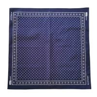 ราคา ผ้าเช็ดหน้า Levi's USA Cotton100% ผ้า Bandana ผ้าเช็ดหน้าผืนใหญ่ ผ้าผูกผม สีน้ำเงิน Handkerchief (41960313357)