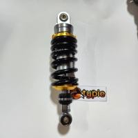 ราคา โช๊คหลัง โซนิค โชบิ สปริงดำแป้นทอง โช๊คหลังแต่ง MSX , SONIC , TENA , DASH , LS , DEMON125 อะไหล่แต่งโซนิค ***ลดล้างสต๊อก (29024903022)