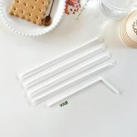 ราคา [SALE] หลอดงอ แพ็คซองกระดาษ 1,000 ชิ้น (ซองขาว) / Flexible Straw 1,000 pcs (28828708318)