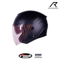 ราคา หมวกกันน็อค Real Helmet Havana สีดำด้าน (23982891282)
