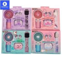 ราคา ชุดเซ็ตสุดคุ้ม 3in1หูฟังตัดเสียงในตัวพร้อมเคส+นาฬิกา+พัดลมเล็กแบบพกพา ลายการ์ตูนน่ารัก คิตตี้ คุโรมิ ชินาม่อน มายเมโลดี้ (40373545560)