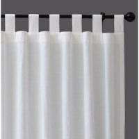 ราคา ผ้าม่านผ้าฝ้าย100%ม่านญี่ปุ่นสไตล์มินิมอลม่านหูกระเช้าแกะได้ตีนตุ๊กแก (10728792164)