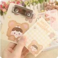 ราคา คลิปบอร์ดพร้อมกระดาษโน๊ต (22829462821)