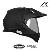 ราคา หมวกกันน็อค REAL Helmet Venger Plus สีพื้น ดำด้าน (22038464884)