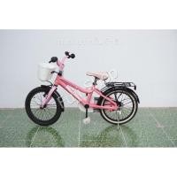 ราคา จักรยานเด็กญี่ปุ่น - ล้อ 16 นิ้ว - ไม่มีเกียร์ - อลูมิเนียม - Merida - สีชมพู [จักรยานมือสอง] (28470673788)