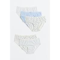 ราคา H&M(เอชแอนด์เอ็ม) กางเกงเนื้อผ้าคอตตอนแพ็ค 5 ชิ้น Girl 5-pack cotton briefs 0624543_4 (28074948047)