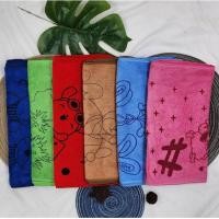 ราคา ผ้าเช็ดผมนาโนเนื้อบาง(ยกโหล 12 ผืน คละสี)ขนาด 23x73cm. (22455488154)