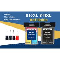 ราคา 23bI Canon 810 811 สีดำ PG 810XL CL 811XL หมึก PG810XL CL811XL ตลับหมึกรีฟิลเข้ากันได้สำหรับ Canon MP245 MP258 MP268 (16222592267)