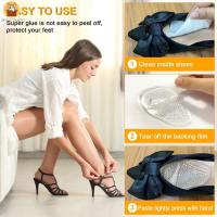 ราคา แผ่นเสริมส้นรองเท้าส้นสูง ใช้ซ้ําได้ ป้องกันการเลื่อนไปข้างหน้า (14683301628)