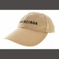 ราคา หมวกปักโลโก้ Balenciaga สีเบจ Size L ส่งตรงจากญี่ปุ่น มือสอง (29056337021)