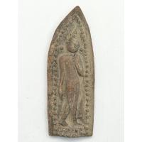 ราคา พระพิมพ์ พระปางลีลา เชยคางข้างเม็ด เนื้อดิน - 00026 (18388344952)