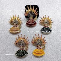 ราคา เข็มกลัดองค์อนันตมหาเทวาพญานาคราช 9 เศียร เข็มกลัดพญานาค (3187806265)