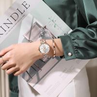 ราคา PLAYBOY นาฬิกาข้อมือผู้หญิงแท้แฟชั่น กันน้ำได้ 100% สายสเตนเลส กับเพลย์บอยชุดสร้อยข้อมือสีกุหลาบ 2054 (25965326592)