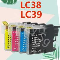 ราคา ตลับหมึกที่รองรับสําหรับ Brother LC11 LC16 LC38 LC60 LC65 LC67 LC985 LC990 LC1100 DCP- J140W 145C 185C 195C เครื่องพิมพ์ (48250141355)