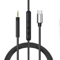 ราคา Usb Type C 2.5 มม.สายต่อสําหรับ Sennheiser Momentum 1 2 3 4 1.0 2.0 3.0 4.0 HD1 Over On Ear หูฟัง (24292768940)