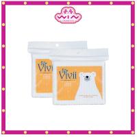 ราคา [แพ็คคู่] ViVii_วีวี่ สำลีก้านมาตรฐาน 100 ก้าน ฝ้ายบริสุทธิ์ ปลอดสารเคมีทุกชนิด สัมผัสนุ่ม (40262537597)