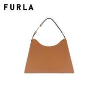 ราคา FURLA กระเป๋าสะพายผู้หญิง รุ่น NUVOLA L HOBO สี BRANDY (26911428750)