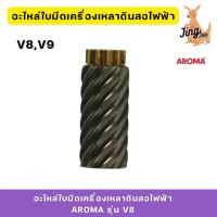 ราคา อะไหล่ใบมีดเครื่องเหลาดินสอไฟฟ้าAROMA รุ่น V8 (29919174578)