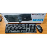ราคา Keyboard+mouse Usb Set ชุดคีบอร์ดเมาส์ Bosston D5200 (23633538774)