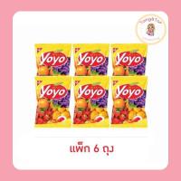 ราคา โยโย่ เยลลี่รสผลไม้รวม 80 กรัม (แพ็ก 6 ถุง) (43458125492)
