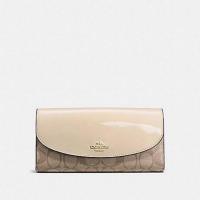 ราคา COACH #F54022 SLIM ENVELOPE WALLET IN SIGNATURE (2212317188)