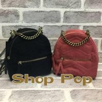 ราคา ZARA MINI BACKPACK 2017 (Outlet) กระเป๋าแบรนด์เนม (215731897)