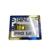 ราคา กรอบป้ายทะเบียนสแตนเลส ทอง/ไทเทเนียม (6962622963)