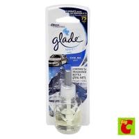 ราคา เกลด Air สปอร์ต 7รีฟิลผลิตภัณฑ์ปรับอากาศในรถยนต์ กลิ่นคูลแอร์มล.Glade SportCar FreshenerRefill CoolAir Scent7 ml. (20672373424)