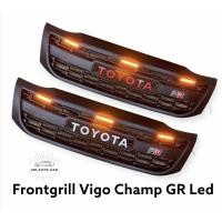 ราคา กระจังหน้า vigo champ 2012 2013 2014 มีไฟ Led Front grill Vigo Champ GR led (22051394991)