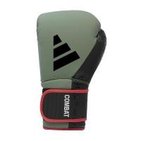 ราคา นวมมวย adidas COMBAT 50 GLOVES สี Orbit Green/Black/Orange (adiC50TG) (27421752904)