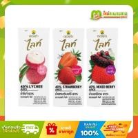 ราคา [แพ็คx1] ดอยคำ ไลท์ Doi Kham น้ำผลไม้ 40% ลิ้นจี่ เบอร์รี่รวมและสตรอเบอร์รี่ 200 มล. x 3 กล่อง (28642043302)