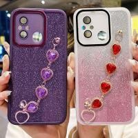 ราคา ปลอกGlitter Redmi 12C Loveสร้อยข้อมือสําหรับXiaomi Redmi 12C/Redmi 10c/Redmi 10/Redmi 13C/Xiaomi 13T 12T 11T pro 13 12 Lite 12X Redmi12 Note12Sเคสโทรศัพท์ (53151042068)
