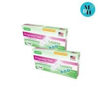 ราคา Longmed Pregnancy Test Cassette ลองเมด ชุดตรวจการตั้งครรภ์ ที่ตรวจครรภ์ ตรวจตรรภ์ แบบหยด 1 กล่อง บรรจุ 1 ชุดตรวจ 19304 (42911712260)