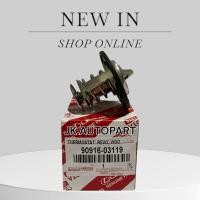 ราคา วาล์วน้ำ TOYOTA VIGO REVO FORTUNER 1-2KD 1KZ 76องศา (90916-03119)/BTNKP (43150606785)