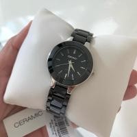 ราคา [[พร้อมส่งแท้%]] DKNY Black Dial Black Ceramic Ladies Watch NY4887 (29626720217)