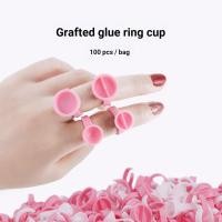 ราคา การปลูกถ่ายอวัยวะ แหวนขนตาถ้วยสไตล์เกาหลีกึ่งถาวรแหวนสักถ้วยทิ้งสีถ้วยความงามขนตาอุปกรณ์สักคิ้วแหวนเครื่องมือ100ชิ้น (40165932560)