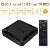 ราคา X96Q TV Box Android 10 Smart tv box 2020 TvBox Allwinner H313 Quad Core 4K 60fps 2.4G Wifi Google Player Youtube (9669185251)