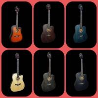 ราคา กีต้าร์โปร่งPassion41นิ้วRetro41ลูกบิดเหล็กคุณภาพดี (9660309471)