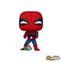 ราคา Funko POP! (82877) - SpiderMan with Gift (1441) POP! Marvel: Holiday (26933015931)