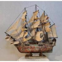 ราคา นำเข้าตกแต่ง ️ ขายโมเดลเรือรบโบราณ Victory - งานไม้ยุโรปแท้ สไตล์เรโทร Victory Number | European Solid Wood Retro (40960469765)