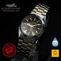 ราคา (สินค้าแท้ 100%) US SUBMARINE นาฬิกาข้อมือชาย ระบบ Quartz สายสแตนเลส เรือนเหล็ก กันน้ำ ขนาด 36mm (พร้อมจัดส่งทันที) (17081186505)