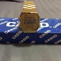 ราคา CASIO รุ่น A-168WG-9WDF สีทอง มือ2 สภาพดี (393577727)