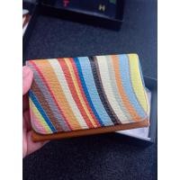 ราคา Paul smith Card holder ลาย signature แท้ มือสอง สภาพ 95% (29266797256)