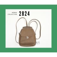 ราคา กระเป๋าเเฟชั่นผู้หญิงสะพายข้างหลัง No. 2824 NE&NA Collection Bag (24742504717)