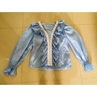 ราคา เสื้อแขนยาวสีฟ้าทำงานได้ ไซด์ L ป้าย Fantasy Shop ORIGINAL DESING (23613921517)