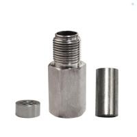 ราคา Yb การเชื่อมต่อท่อไอเสียCar Universal O2 เซนเซอร์ออกซิเจน Spacer อะแดปเตอร์ไฟเครื่องยนต์ Bung Catalytic Converter Fix (27713752074)